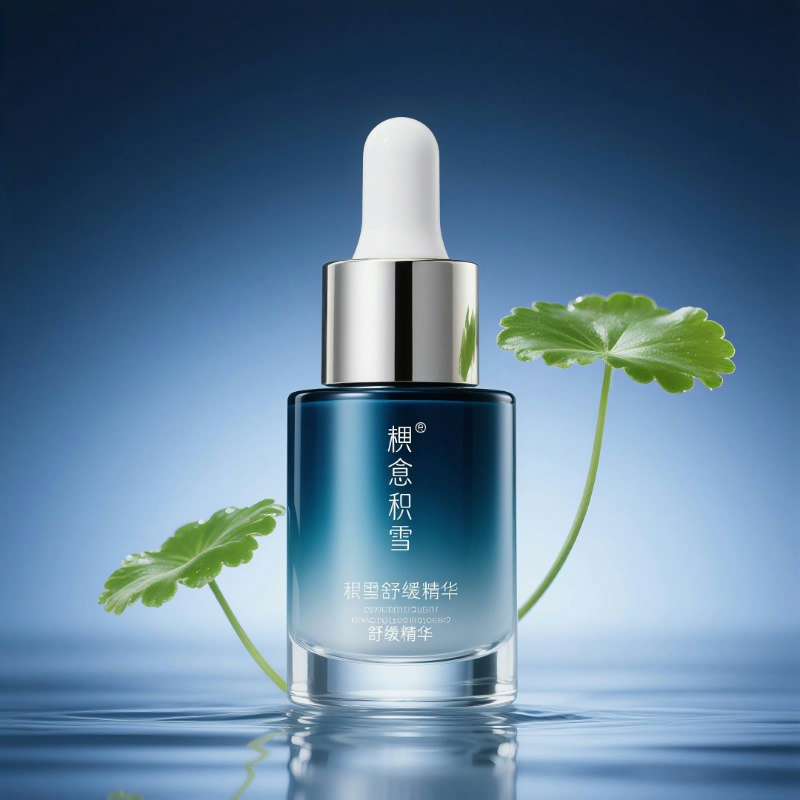 积雪草舒缓精华、敏感肌修护精、’屏障修护精华液、抗敏抗炎精华长尾关键词：积雪草苷修护精华、油痘肌舒缓精华、医美术后修复精华、温和无刺激敏感肌精华、积雪草植物精萃精华液